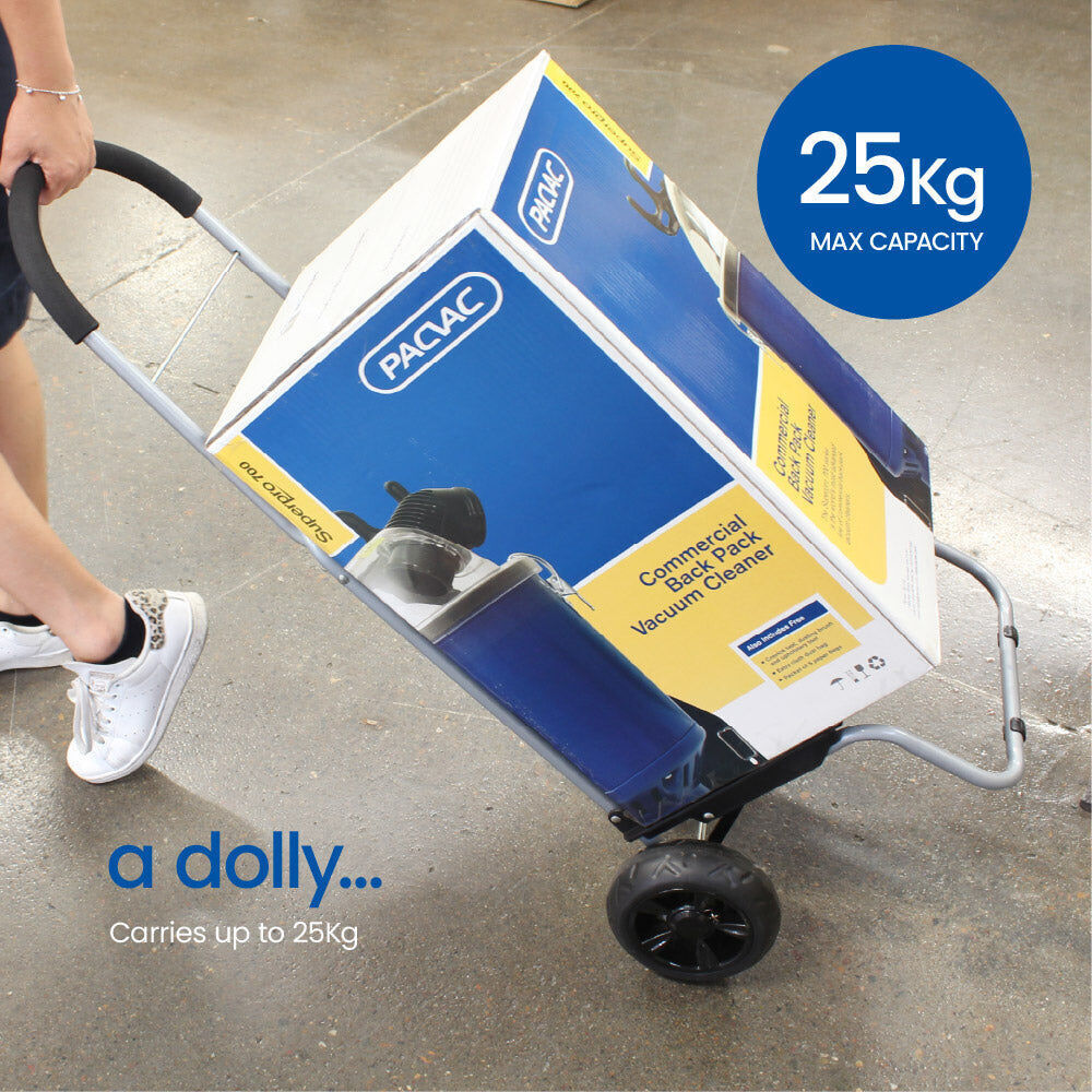 White Magic Black Handy Shopping Trolley 40L w/ Original Insulated Cooler Bag — image 4