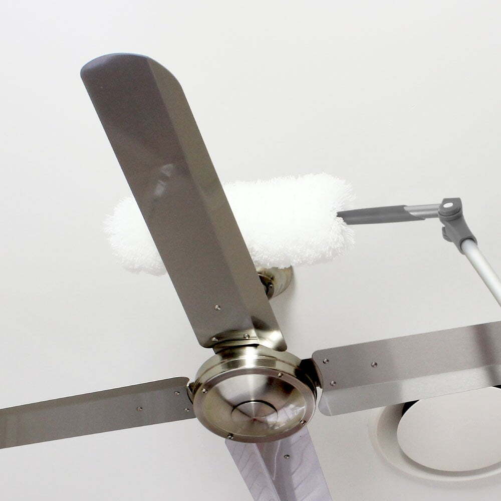 White Magic 170cm Adjustable Handy Duster Home Sweeping Cleaner White — image 9
