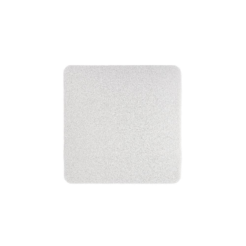White Magic Shower Floor Mat Square Fast Drying Non-Slip Rug Cream 53x53cm — image 2