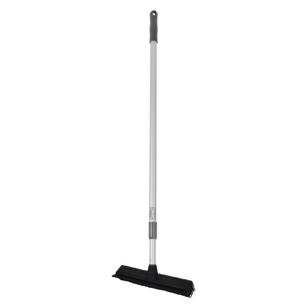 White Magic 150cm Telescopic Locking Pet Hair Broom Carpet/Hard Floor Cleaner