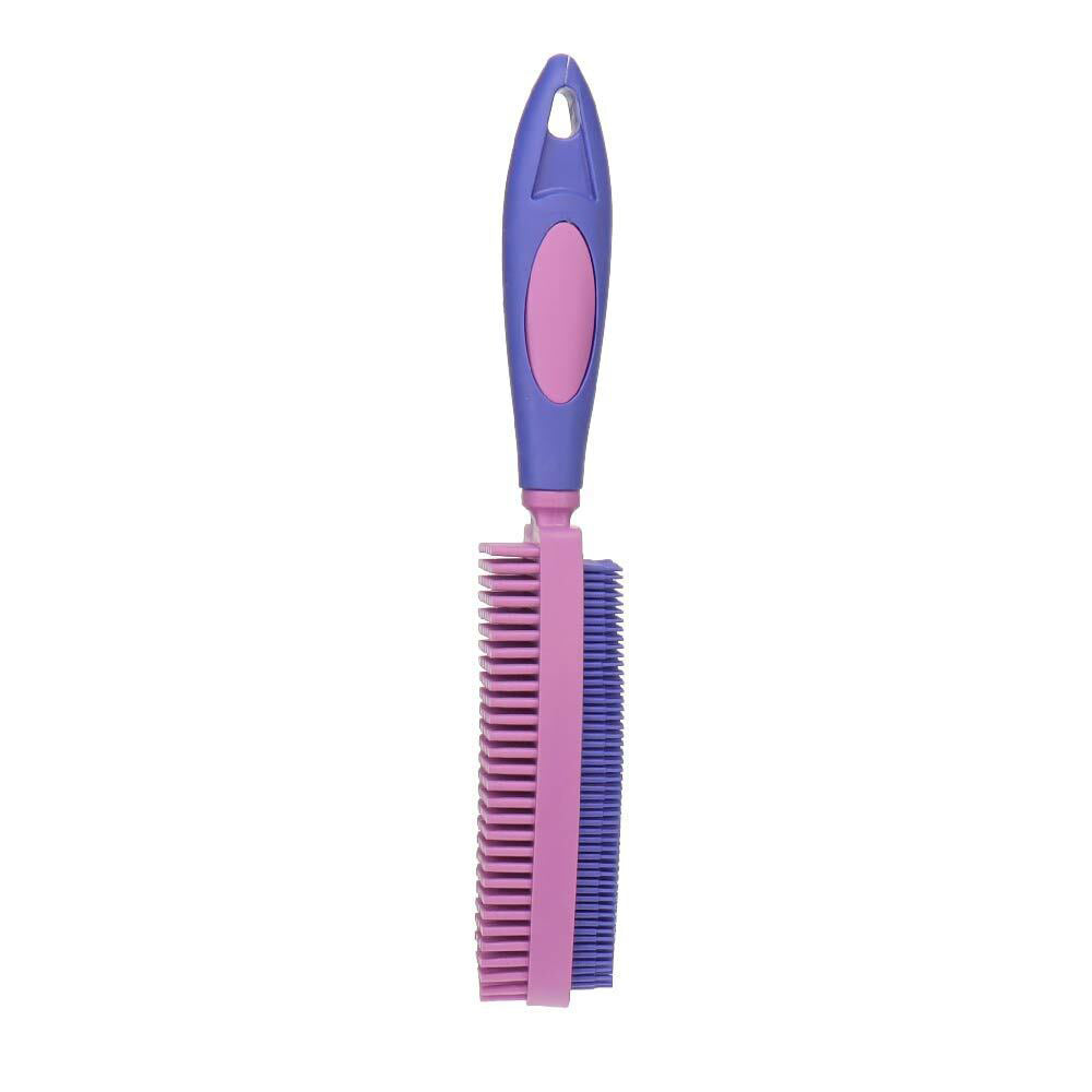 White Magic Rubber 27cm Pet/Dog Hair Grooming Brush Duo Dirt/Lint Removing Comb — image 3