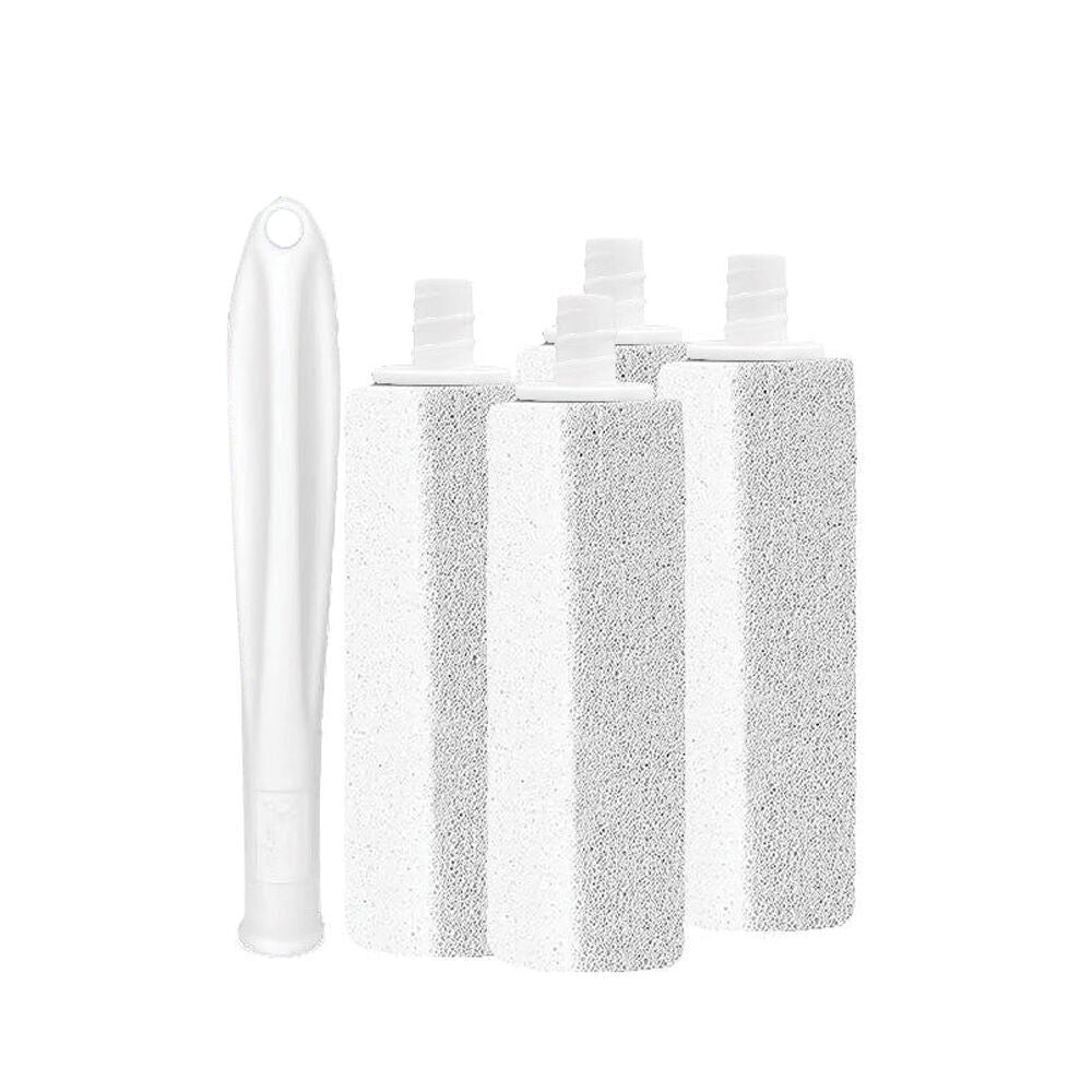 White Magic Pumice Stone Toilet Bowl Eraser Replaceable 22cm (4 Pieces)