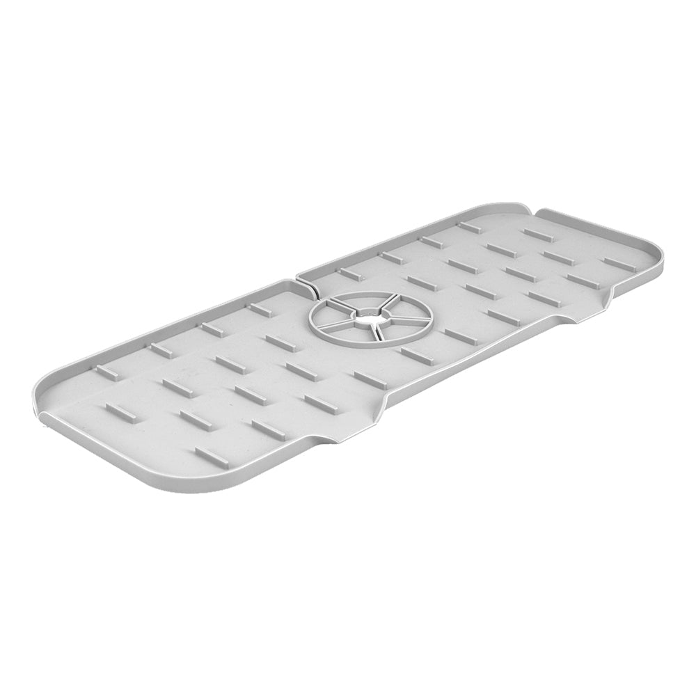 White Magic Home/Kitchen Sink Splash Guard Silicone Faucet Mat/Pad White (2 Pack) — image 5