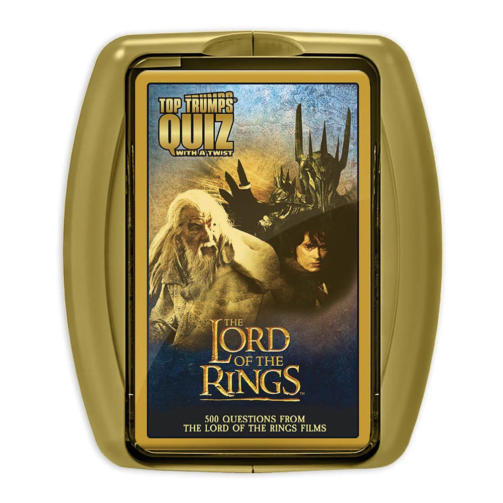 Top Trumps Quiz Lord of The Rings Edition Playing Card Game/Collection 12y+