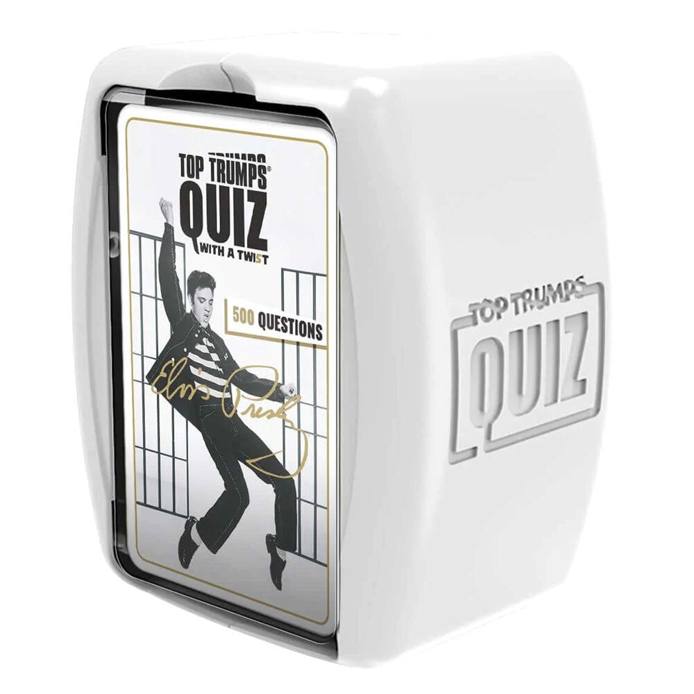 Top Trumps Quiz Set Elvis Presley Portable Playing Card Game/Collection 12+ — image 2