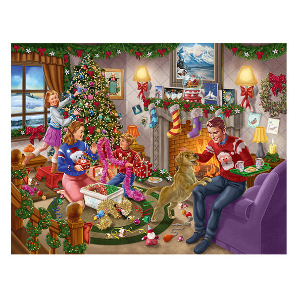 Waddingtons Christmas Puzzle Deck the Halls 10+ (1000 Pieces) — image 2