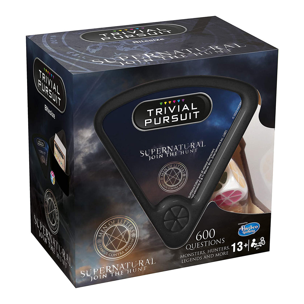 Supernatural Edition Trivial Pursuit Bitesize On The Go Portable Quiz Game 12+