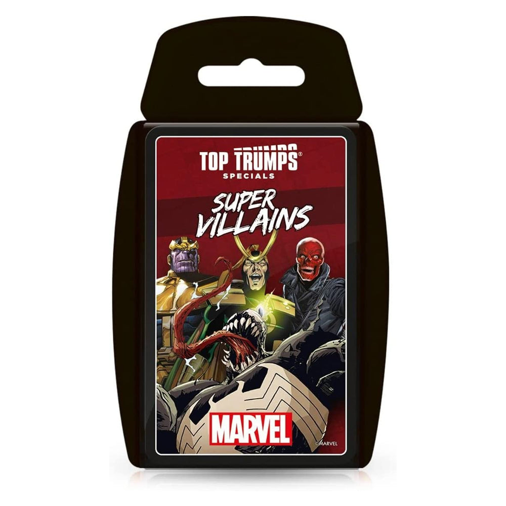 Top Trumps Marvel Super Villains Interactive Playing Card Game/Collection 5+