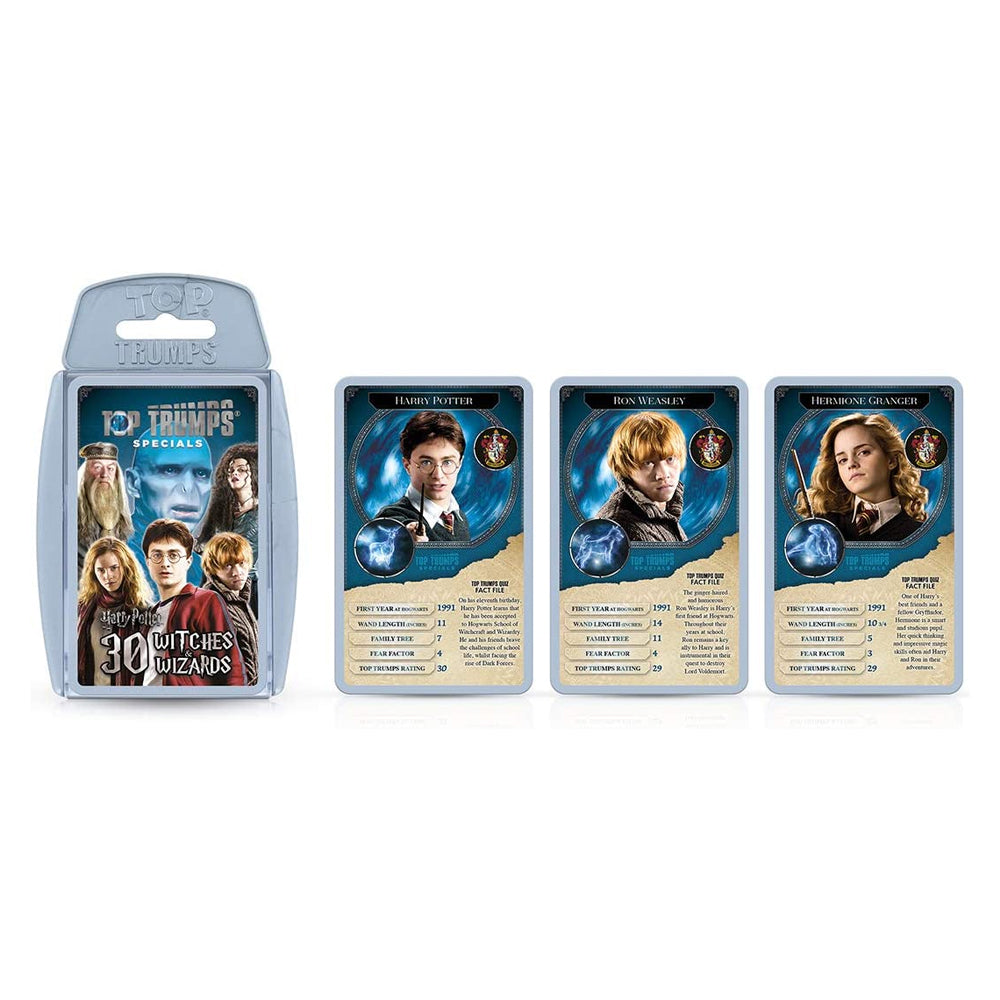Top Trumps Harry Potter Witches & Wizards Playing Deck Card Game/Collection 5+ — image 2