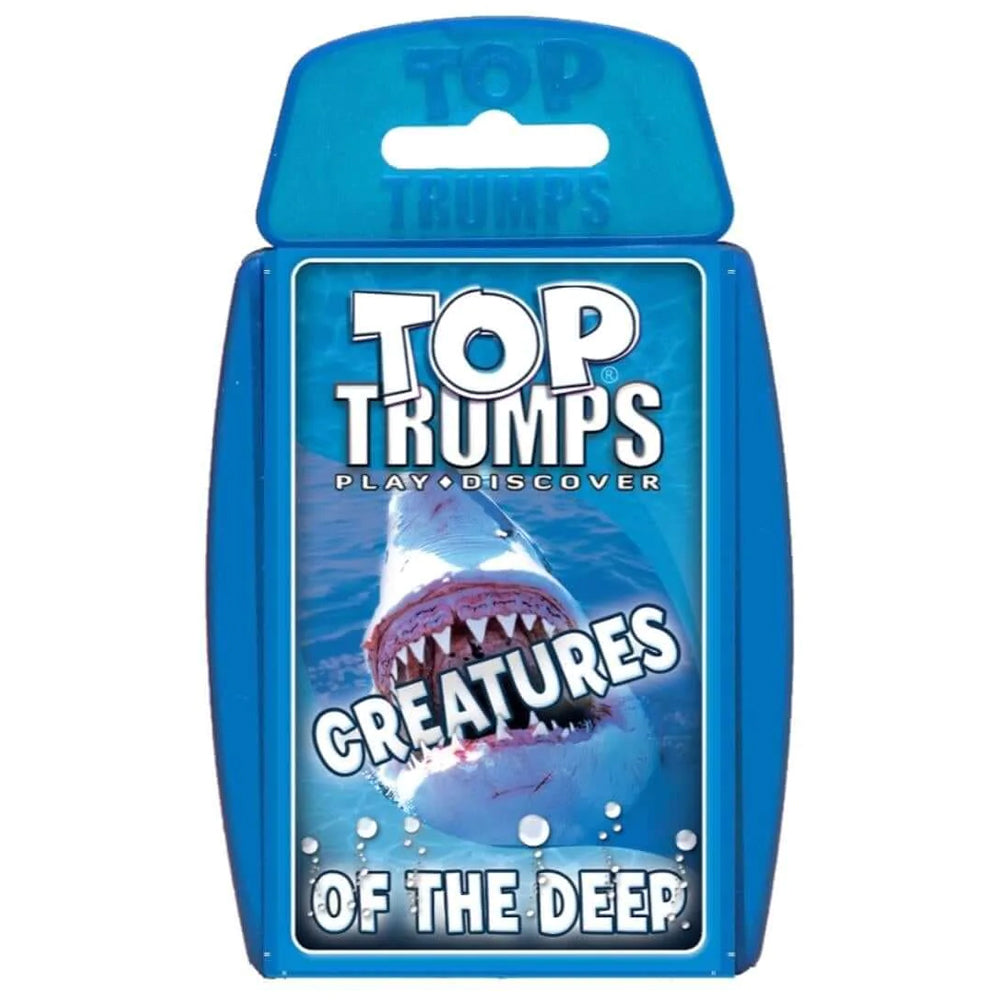 Top Trumps Creature Of The Deep Cards Deck Educational Card Game