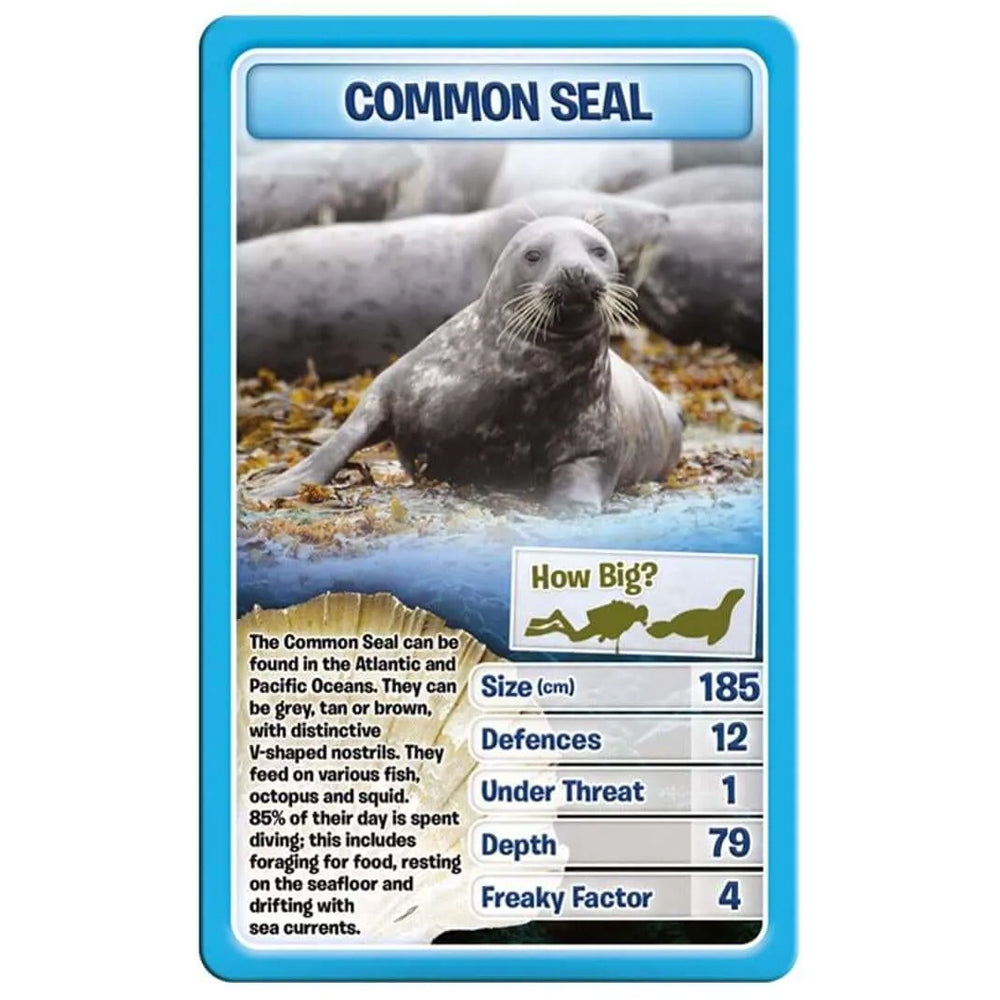 Top Trumps Creature Of The Deep Cards Deck Educational Card Game — image 2