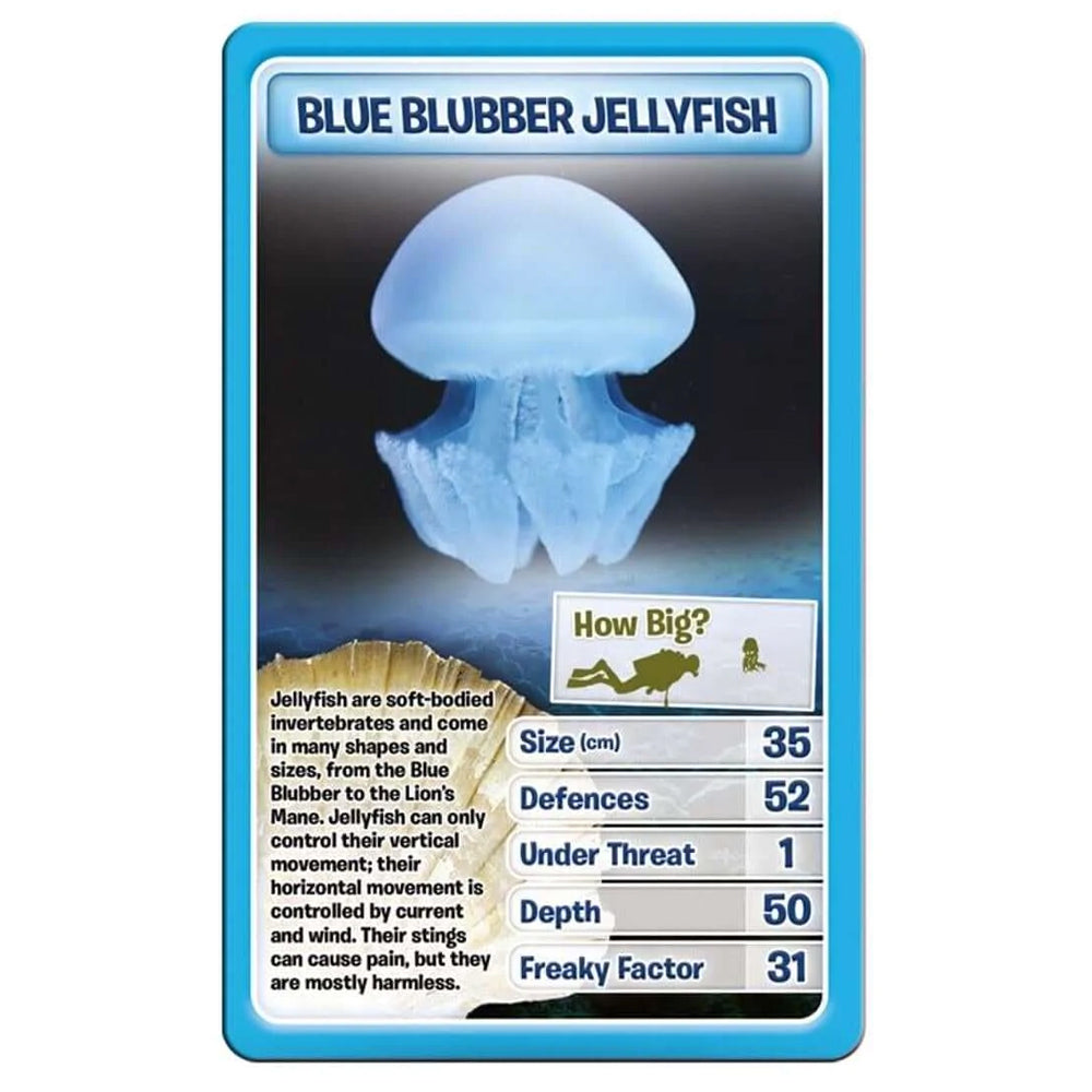 Top Trumps Creature Of The Deep Cards Deck Educational Card Game — image 4