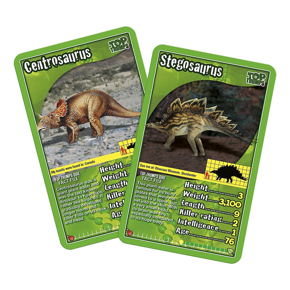 Top Trumps Dinosaurs 14cm Top Trumps Quiz/Guessing Card Game Kids Toy 5+ — image 3
