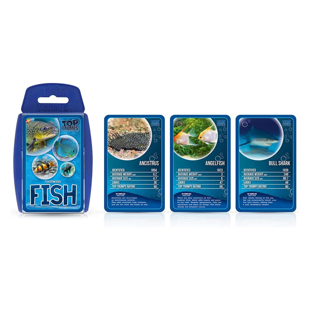 Top Trumps Freshwater Fish Interactive Playing Card Deck Game/Collection 5+ — image 2