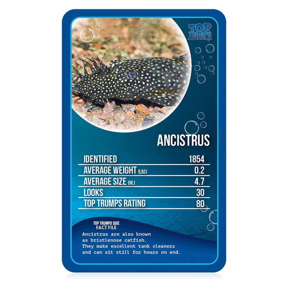 Top Trumps Freshwater Fish Interactive Playing Card Deck Game/Collection 5+ — image 3