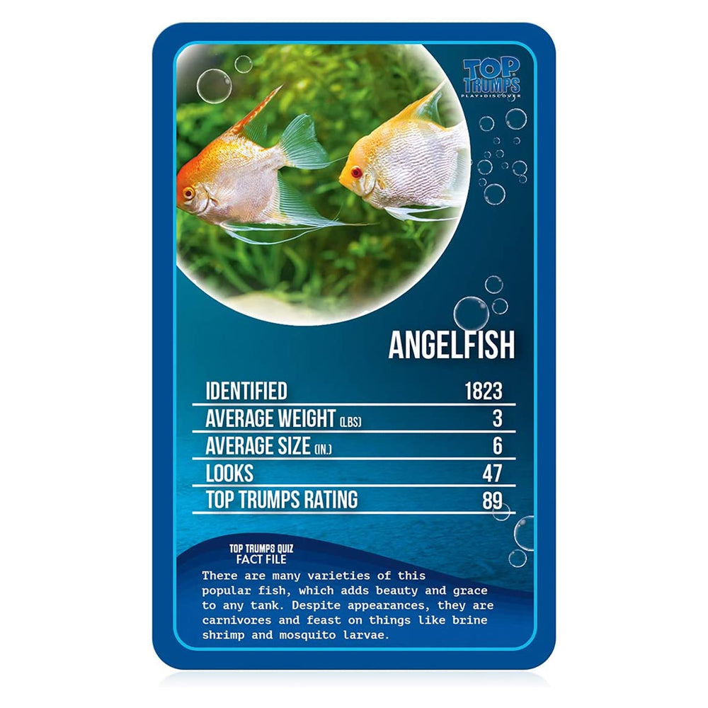 Top Trumps Freshwater Fish Interactive Playing Card Deck Game/Collection 5+ — image 4