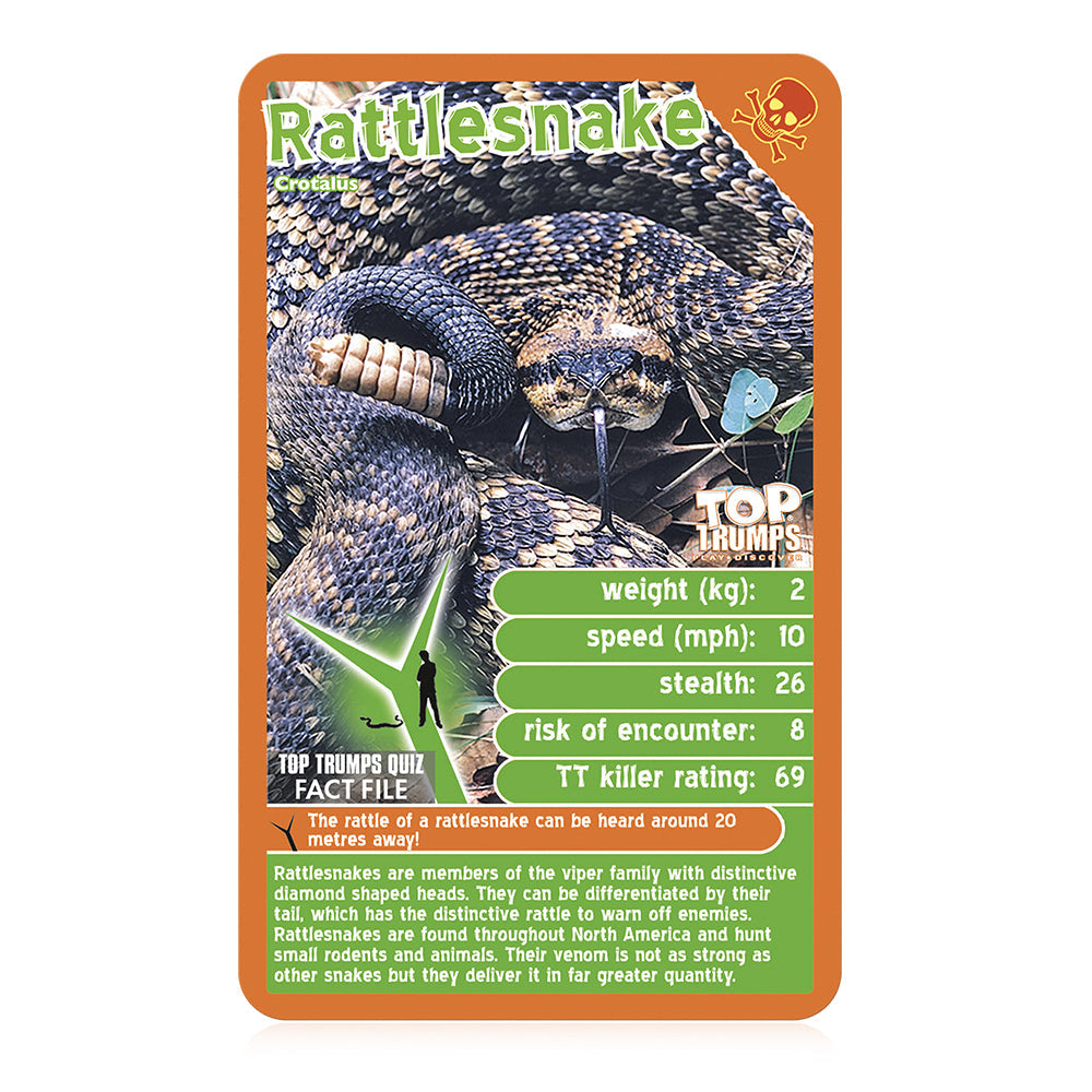 Top Trumps Deadliest Predators 14cm Card Game Kids Toy — image 4