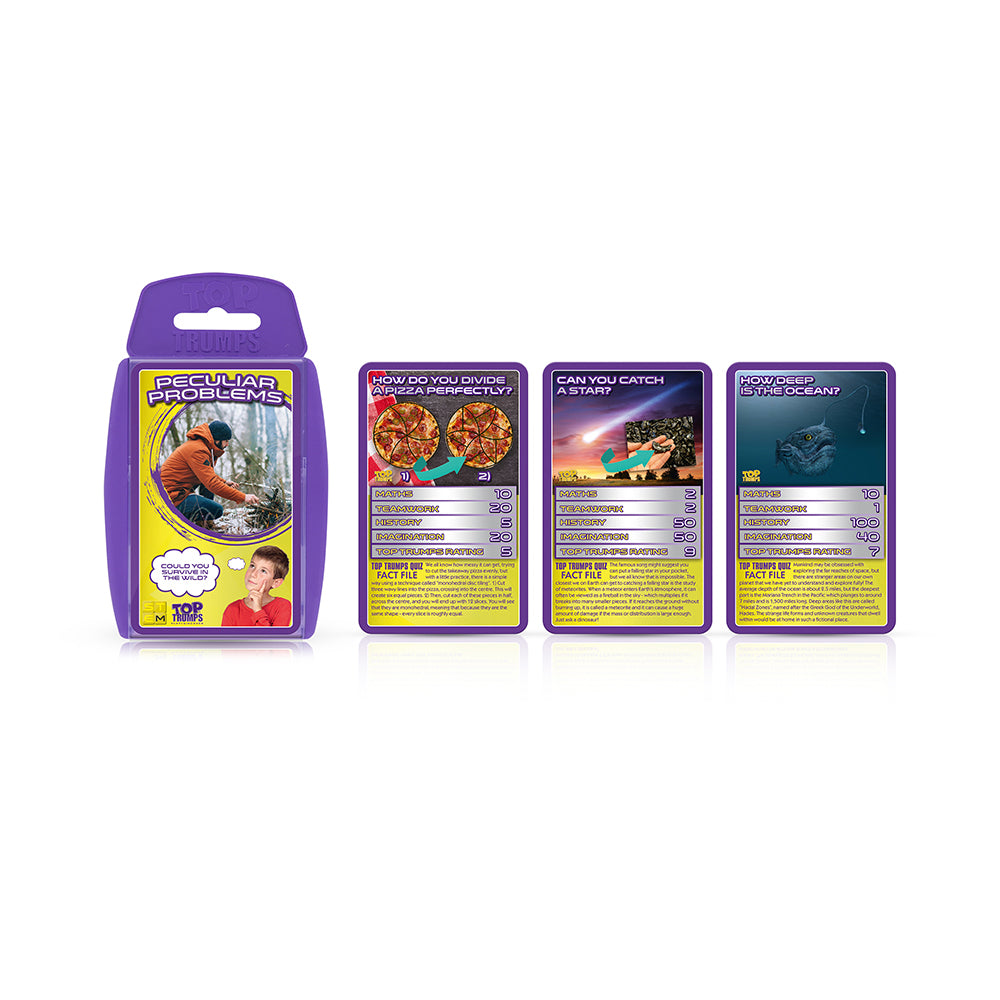 Top Trumps STEM Peculiar Problems Interactive Playing Card Game/Collection 5+ — image 2