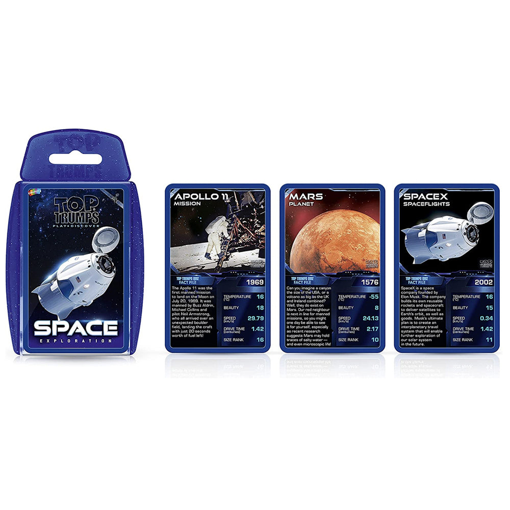 Top Trumps Space Exploration Interactive Playing Card Deck Game/Collection 5+ — image 2