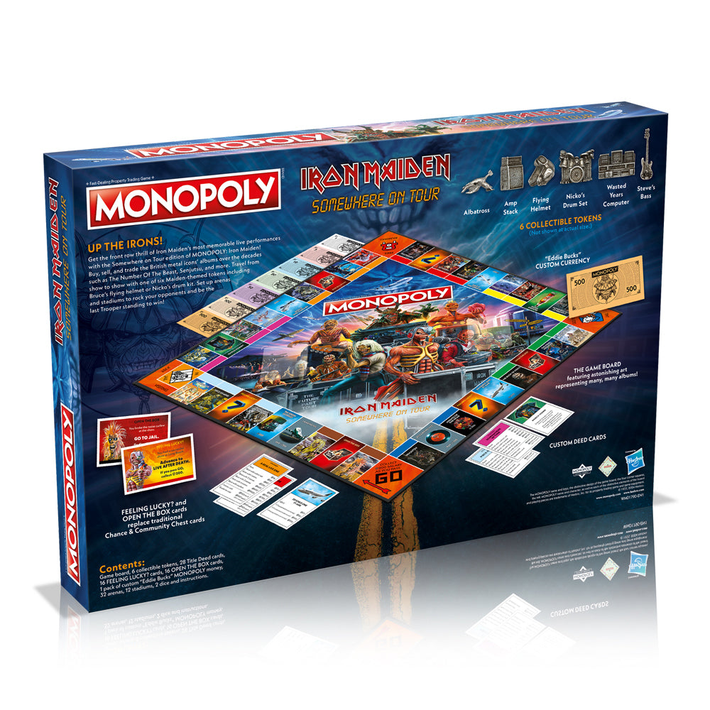 Monopoly Iron Maiden Edition Adult Tabletop Music Themed Board Game 18+ — image 6