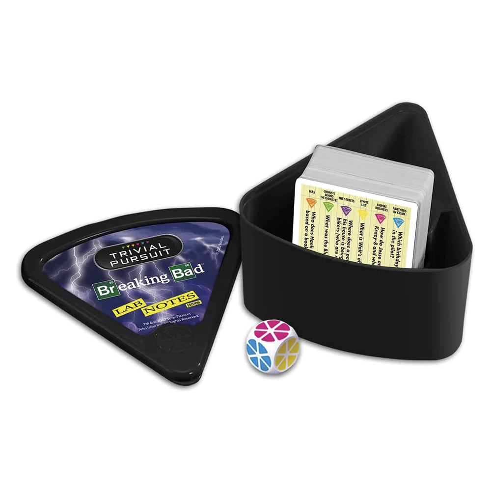 Trivial Pursuit Breaking Bad Bitesize Edition Themed On The Go Portable Game 12+ — image 4