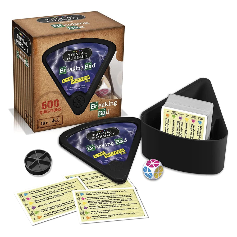 Trivial Pursuit Breaking Bad Bitesize Edition Themed On The Go Portable Game 12+ — image 2