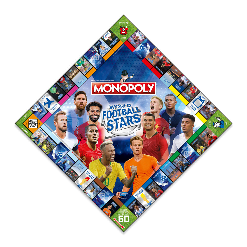 Monopoly World Football Stars Edition Family Tabletop Themed Board Game 8+ — image 2