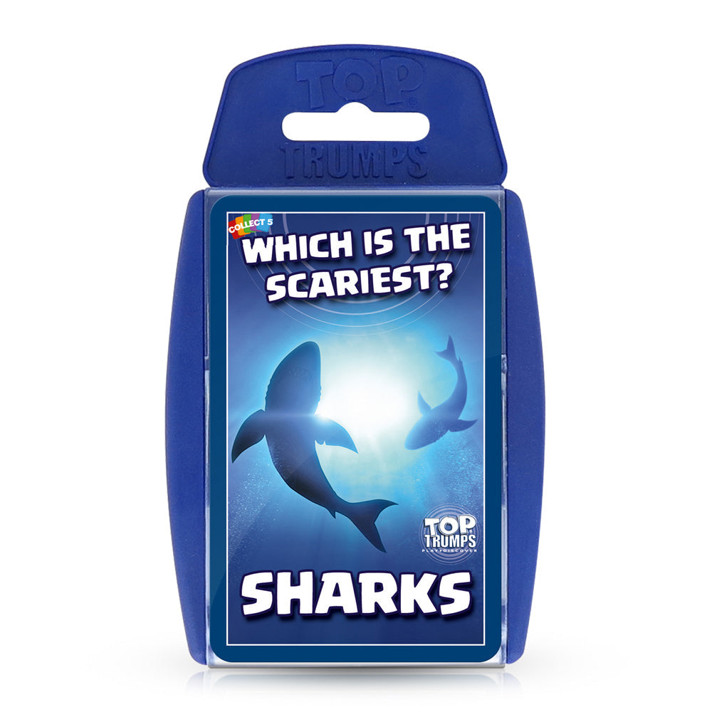 Top Trumps Classics Sharks Edition Family Tabletop Themed Card Game 5+