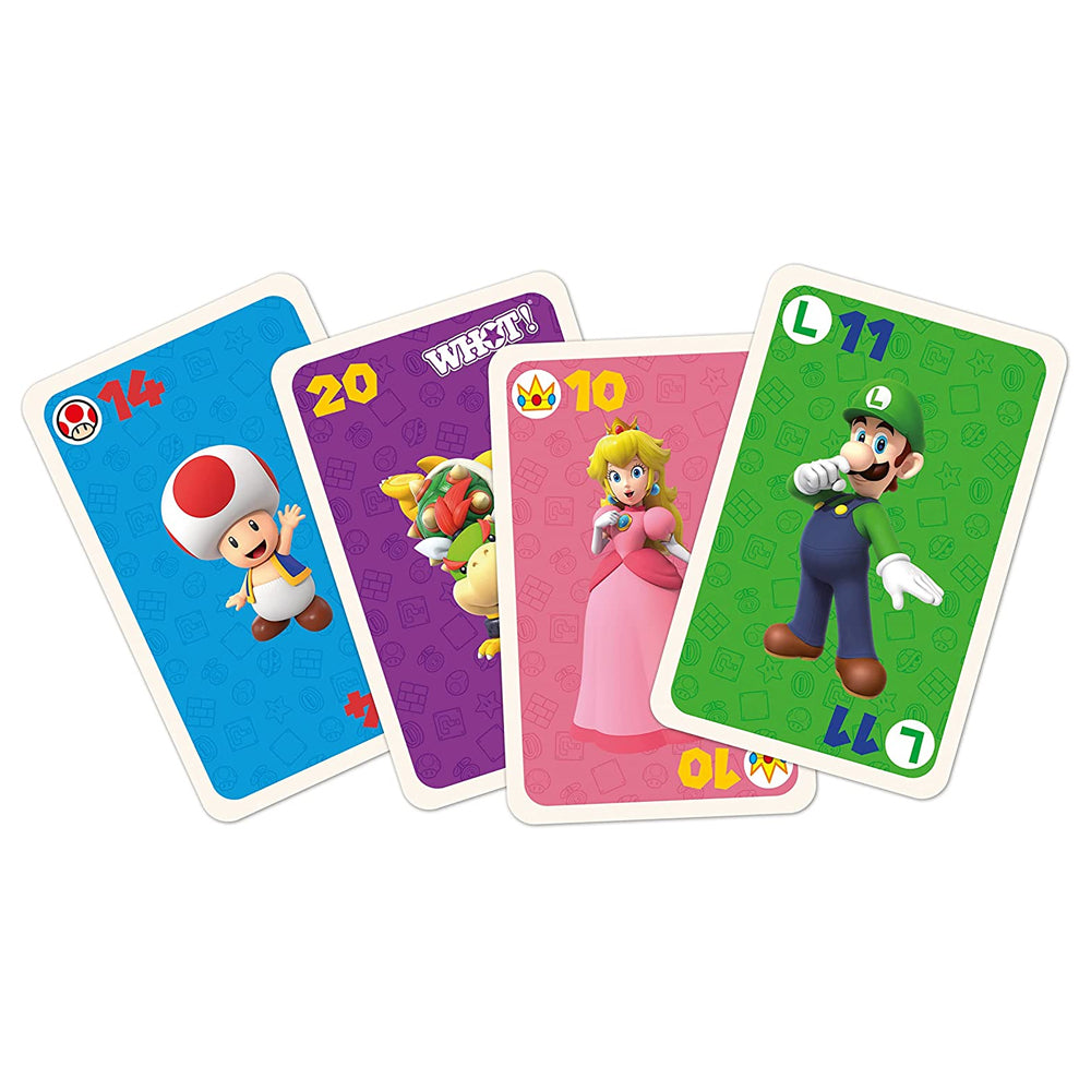 Whot! Super Mario Edition Themed Tabletop Kids Card Guessing/Memory Game 5y+ — image 3