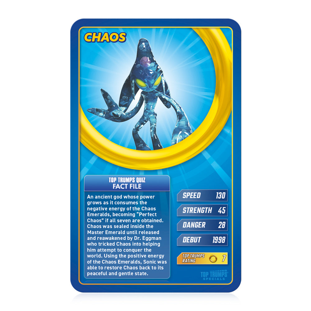 Top Trumps Specials Sonic the Hedgehog Family Tabletop Themed Card Game 6+ — image 2