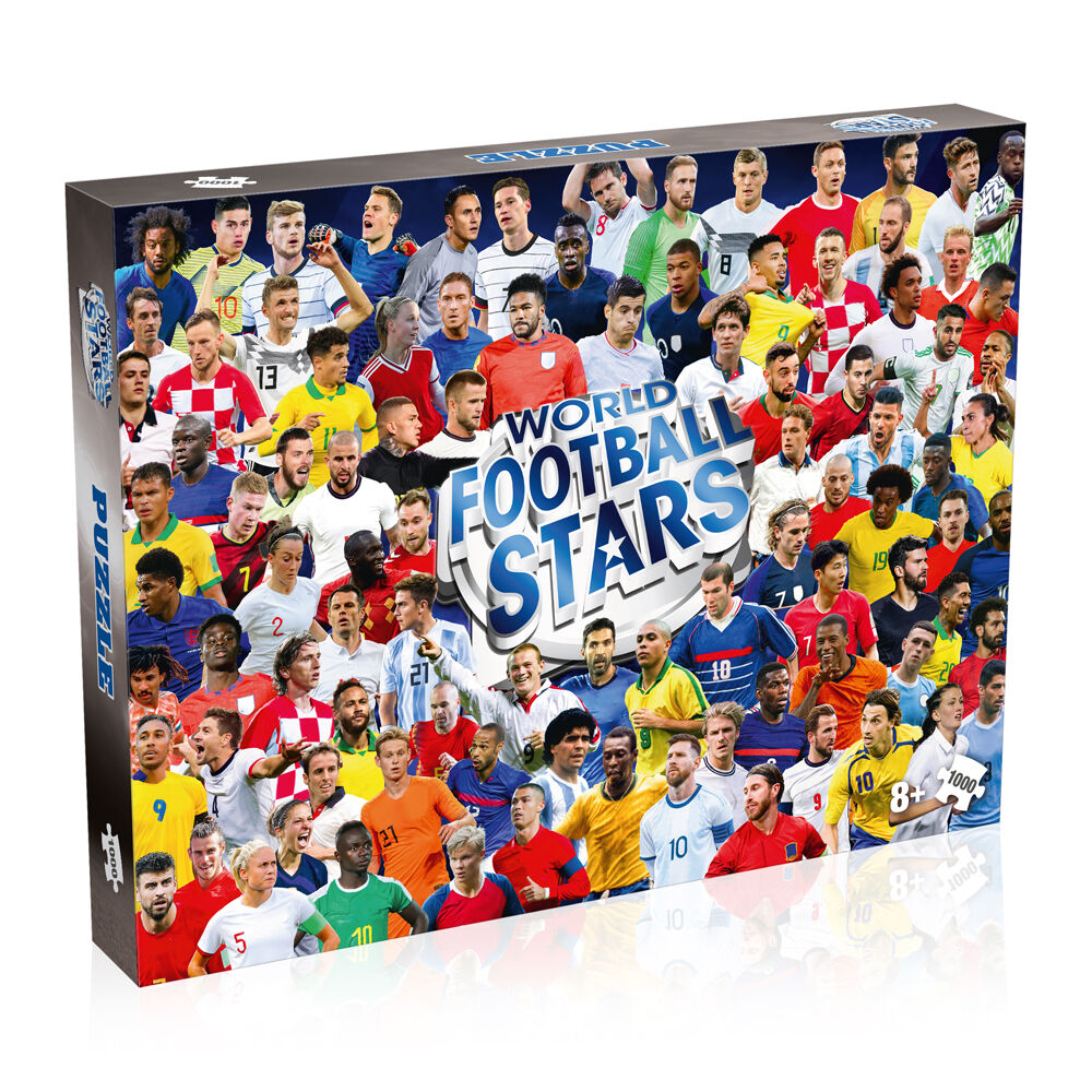 World Football Stars Edition Family and Kids Jigsaw Puzzle 8+ (1000 Pieces) — image 2