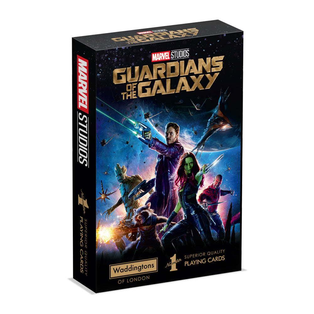 Waddingtons No. 1 of London Playing Cards: Guardians of the Galaxy Themed 5+ (2 Pack)