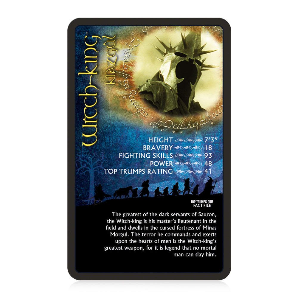 Top Trumps Battlemat Lord of the Rings Edition Tabletop Themed Card Game 8+ — image 4