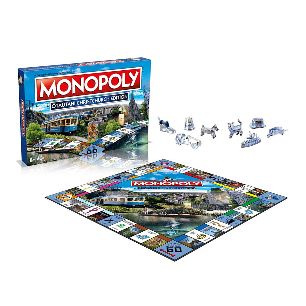 Monopoly City Editions Christchurch Kids Family Tabletop Themed Board Game