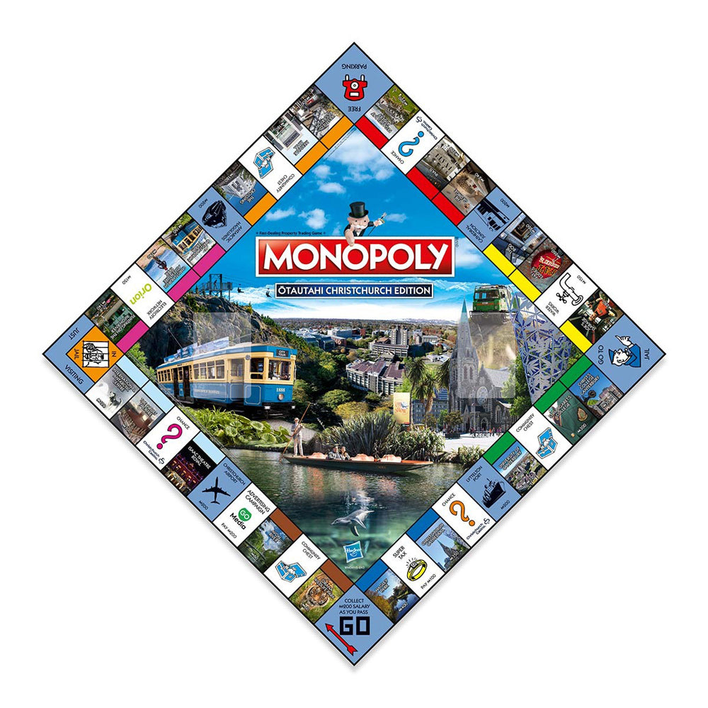 Monopoly City Editions Christchurch Kids Family Tabletop Themed Board Game — image 2