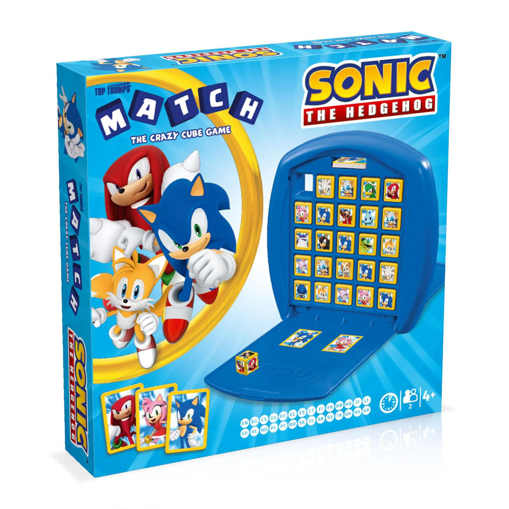 Top Trumps Match Sonic the Hedgehog Kids / Childrens Tabletop Party game 4y+ — image 2
