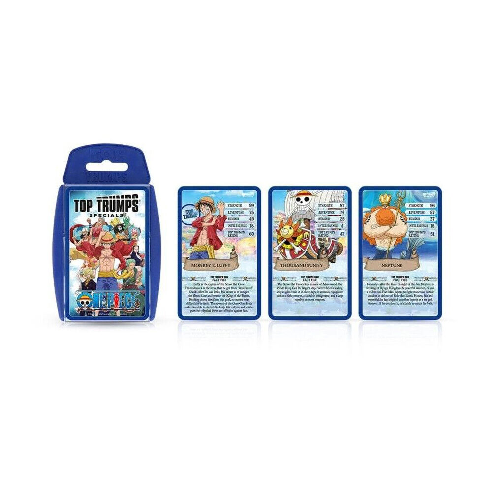 Top Trumps Specials One Piece Kids Educational Card Game w/ Plastic Case 5y+ — image 2