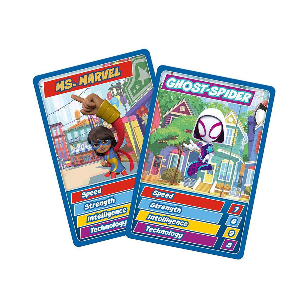 Top Trumps Juniors Spidey & His Amazing Friends Kids Fun Play Card Game 3+ — image 3