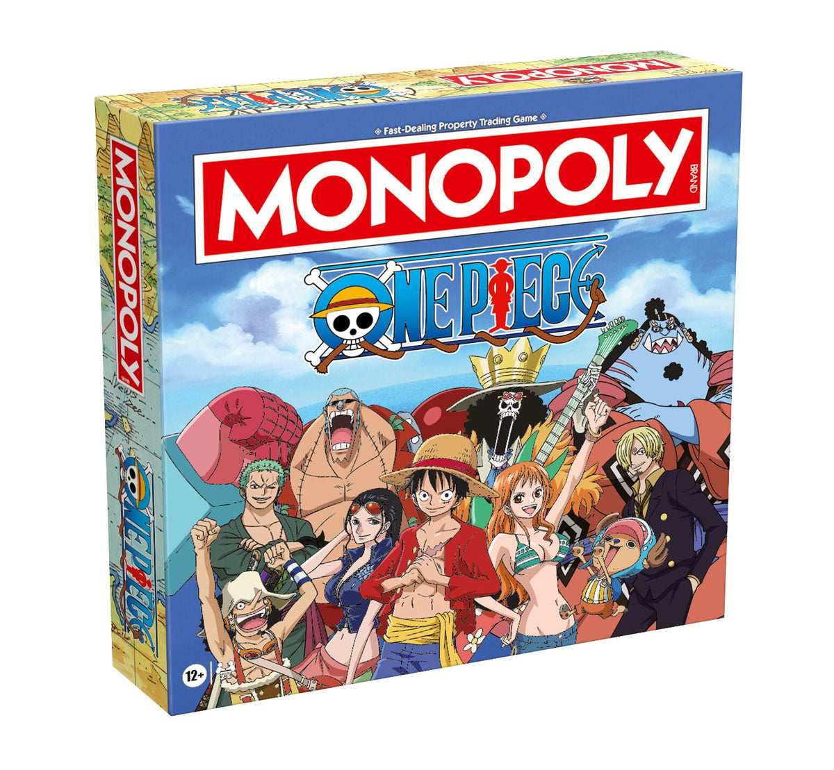 Monopoly 12+ One Piece Refresh Edition Strategic Family Board Game