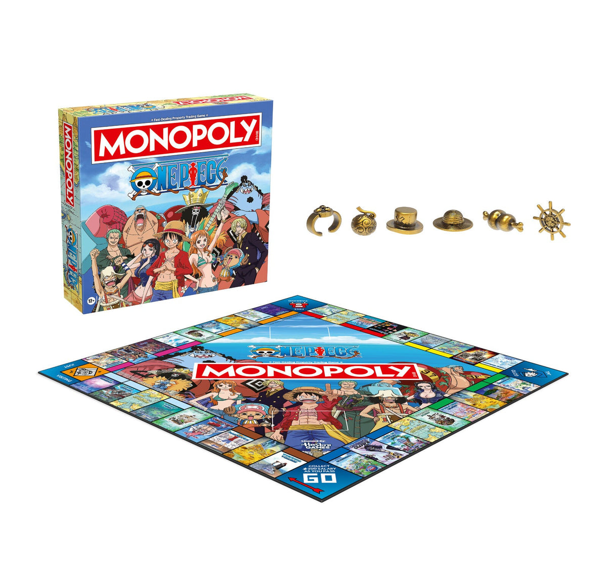 Monopoly 12+ One Piece Refresh Edition Strategic Family Board Game — image 7