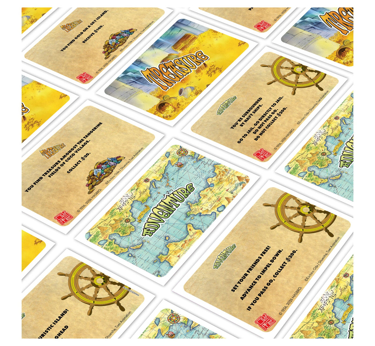 Monopoly 12+ One Piece Refresh Edition Strategic Family Board Game — image 9