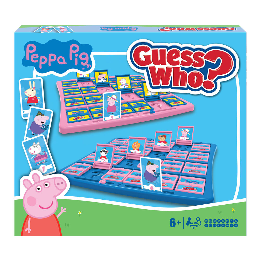 Guess Who 6+ Peppa Pig and Friends Edition Kids Guessing Board Game — image 2