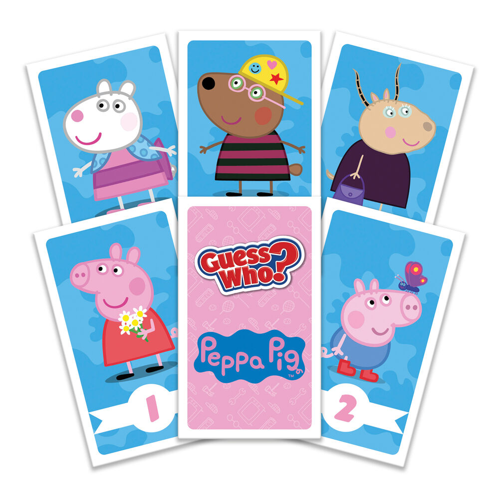 Guess Who 6+ Peppa Pig and Friends Edition Kids Guessing Board Game — image 3