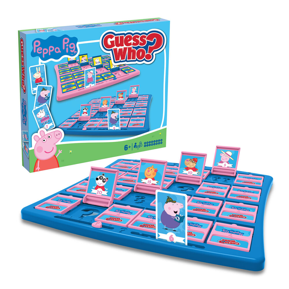 Guess Who 6+ Peppa Pig and Friends Edition Kids Guessing Board Game — image 4