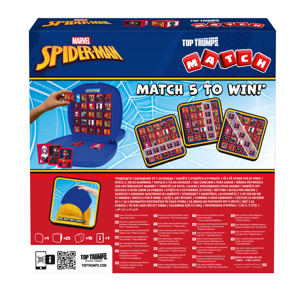 Top Trumps 4+ Spiderman Edition 2025 Refresh Family and Kids Match Card Game — image 2