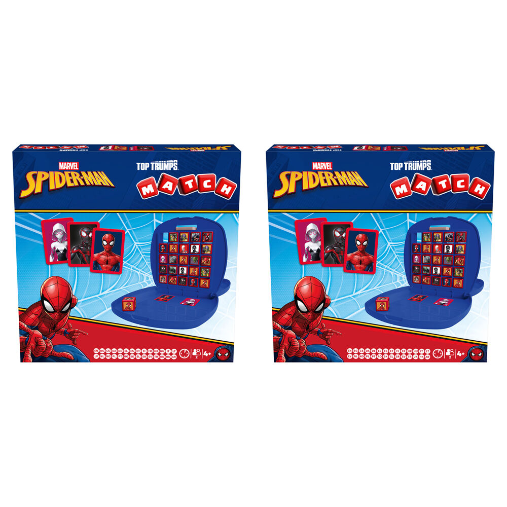 Top Trumps The Independent and Unofficial Guide To Fortnite (V2) Game 5+ (2 Pack) - Spiderman Edition (2025 Refresh) Family Kids Match Card 4+