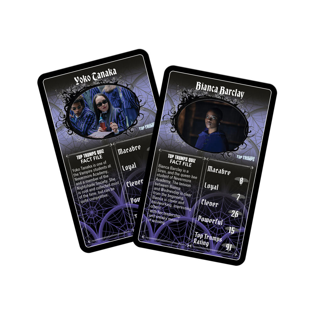 Top Trumps 5+ Wednesday Edition Family and Kids Trivia Card Game — image 6