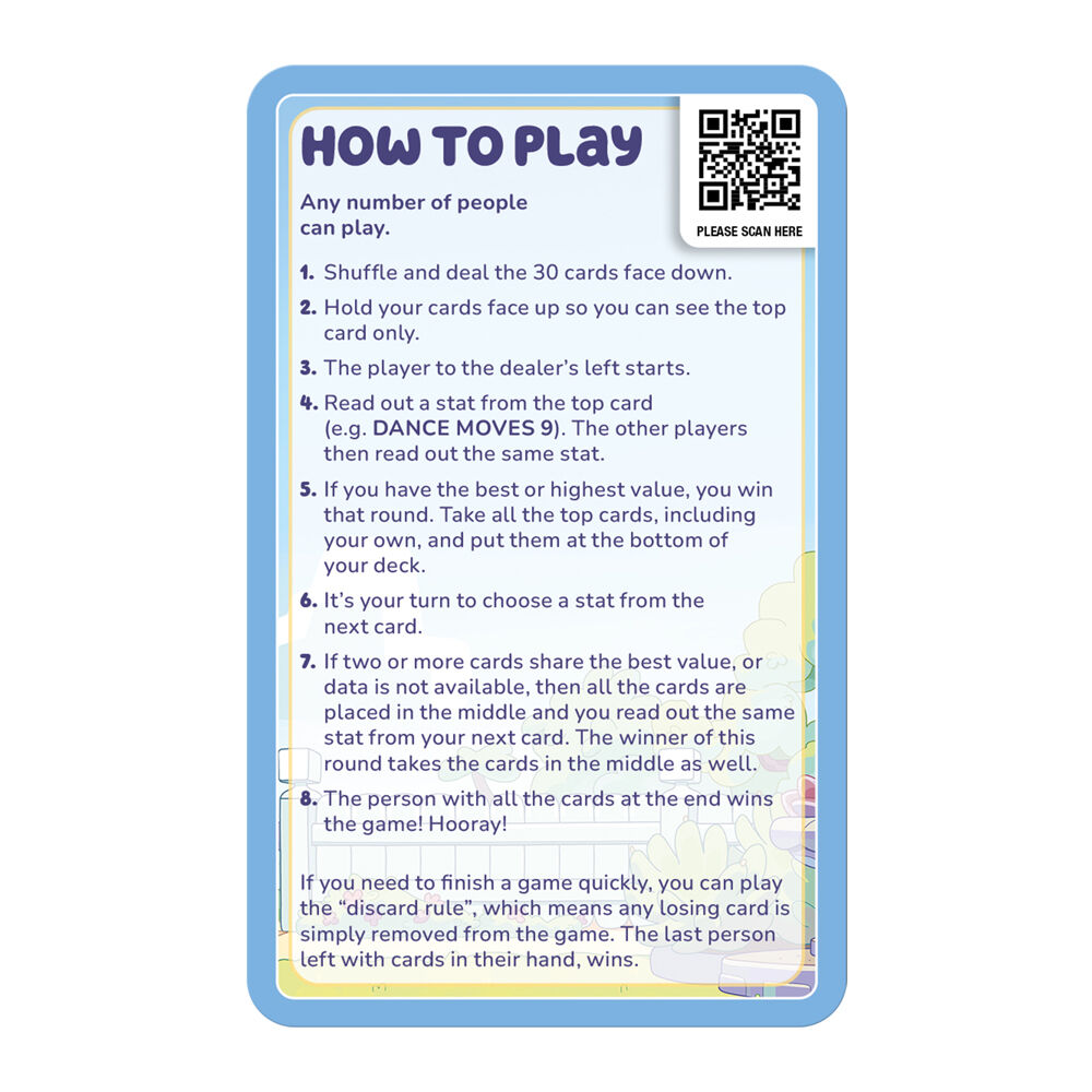 Top Trumps 5+ Bluey Edition Family and Kids Trivia Card Game — image 10