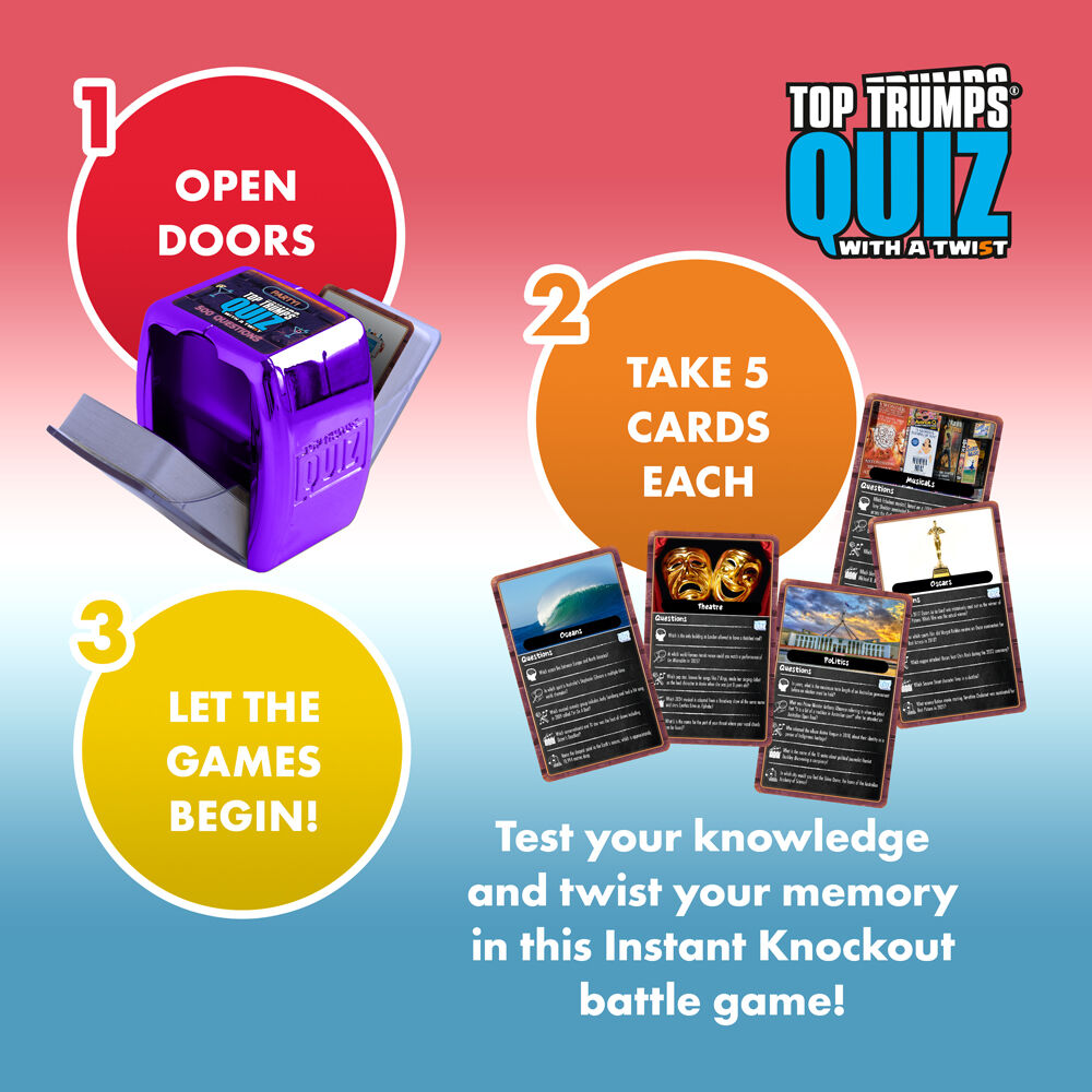Top Trumps 16+ Party Edition Family and Friends Trivia Card Quiz — image 6