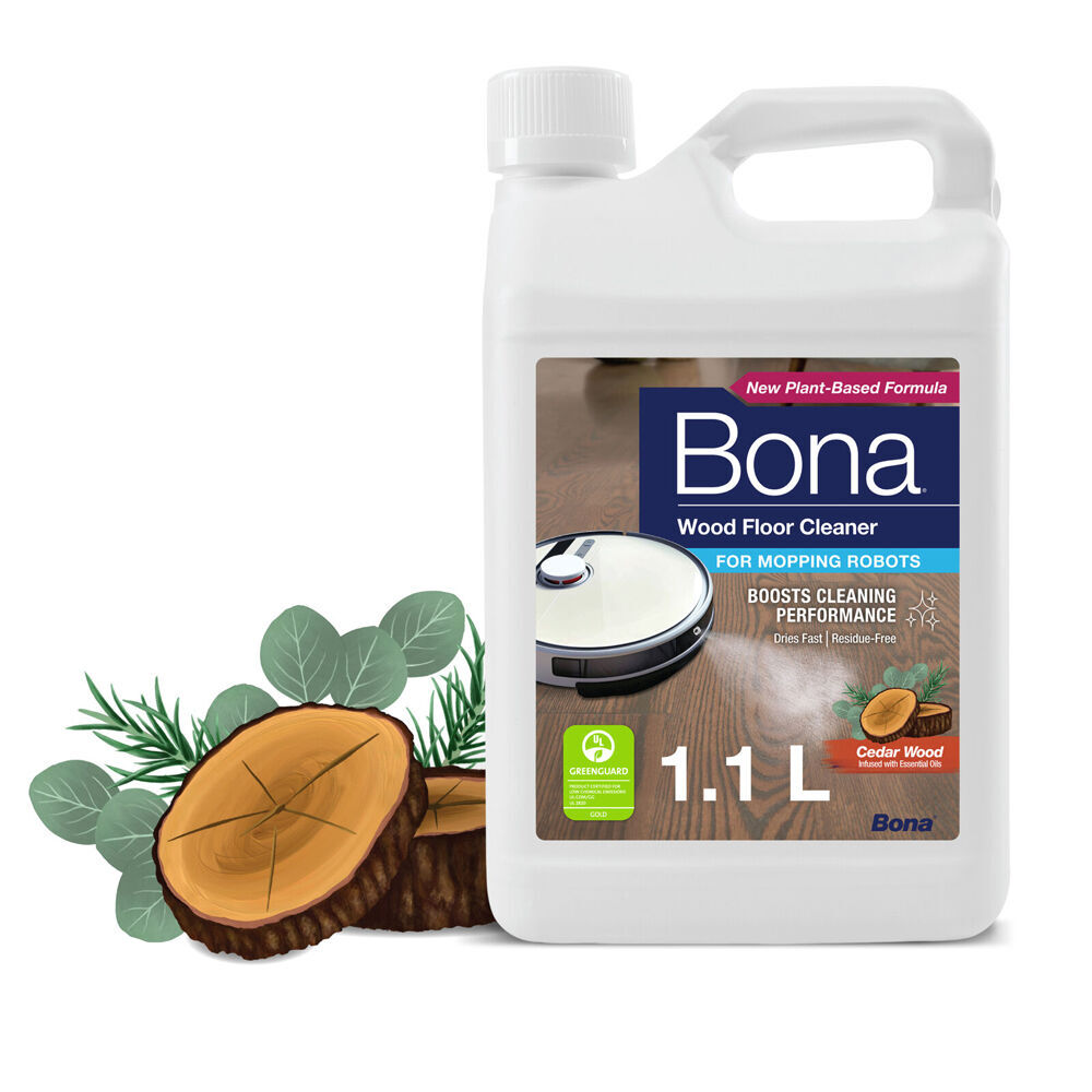 Bona Wood Floor Cleaner Concentrate For Mopping Robots 1.1L Hardwood Floors (2 Pack) — image 2